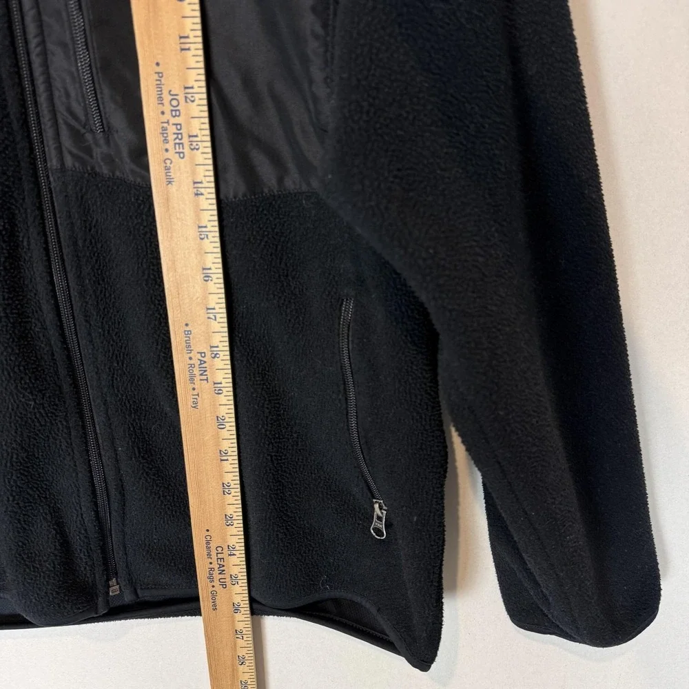 Southern Marsh Jacket Mens Small‎ Black FieldTec Fleece Full Zip Pockets Outdoor
